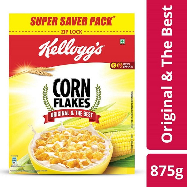 Kelloggs Corn Flakes Original 875 g