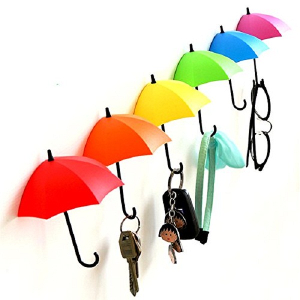 Generic Umbrella Key Hat Wall Multipurpose Holder