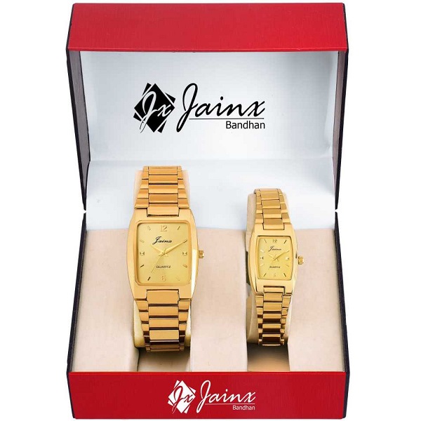 JC446 Bandhan Premium Golden Couple Watch