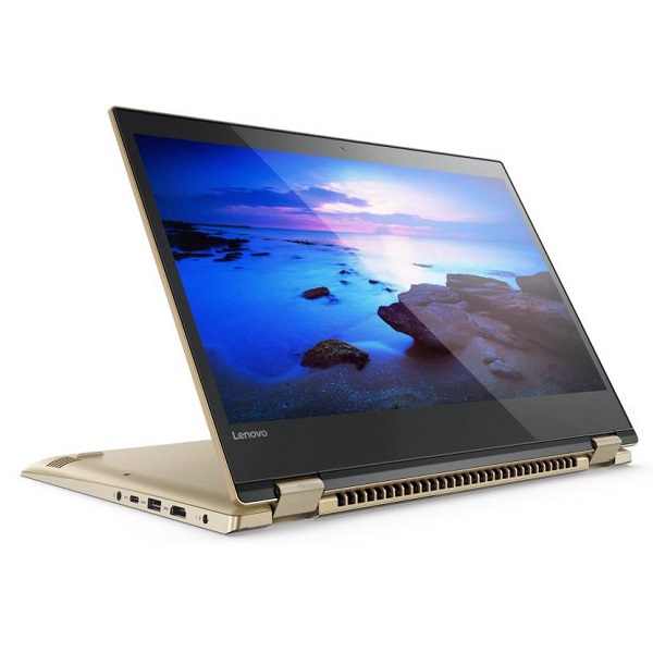 Lenovo Yoga 520 Core i3 8th Gen Gold Metallic Touch Screen Laptop