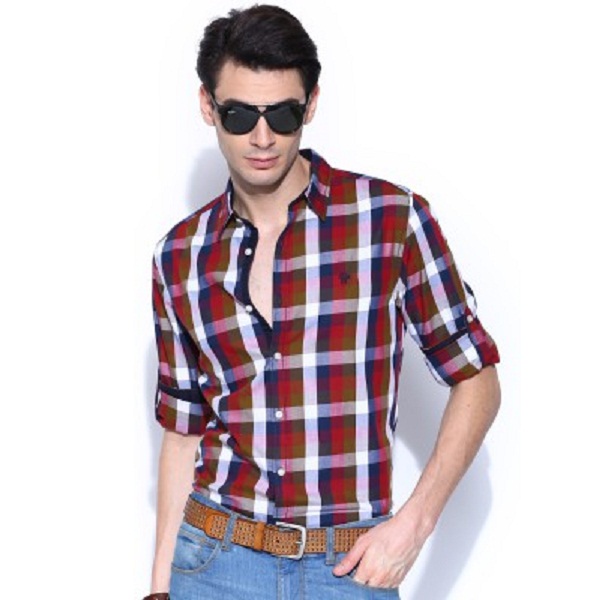 Roadster Checkered CasualShirt