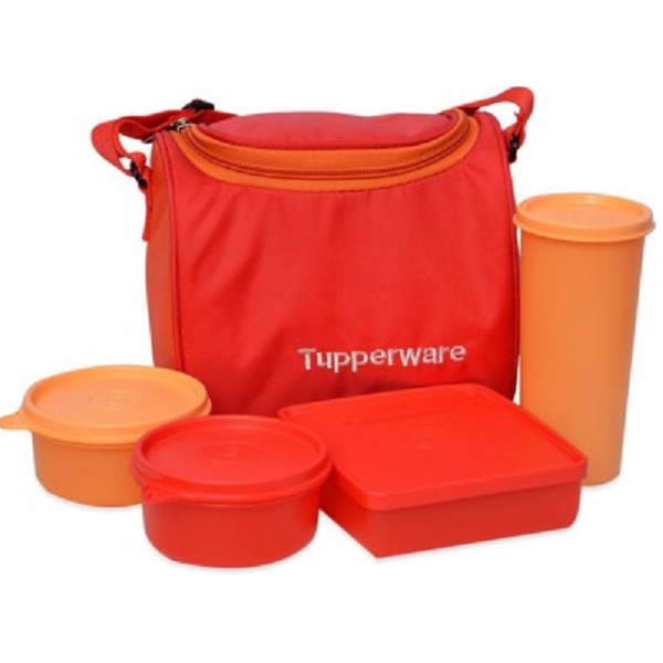 Tupperware Best 4 Containers Lunch Box