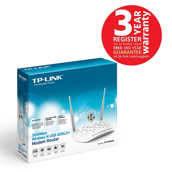 TP Link TD W8968 N300 Wireless Router