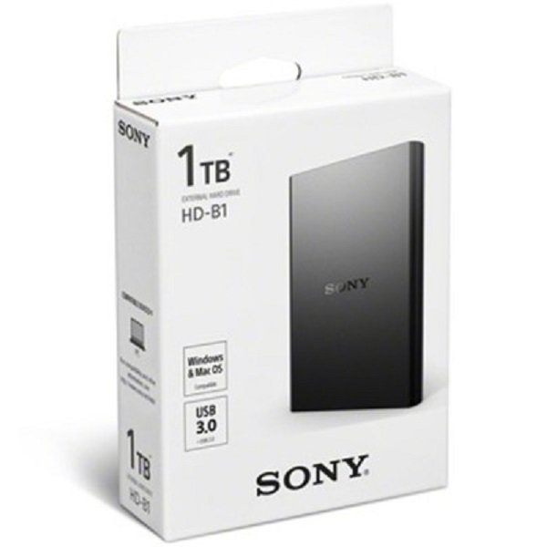 Sony 1TB Wired External Hard Drive