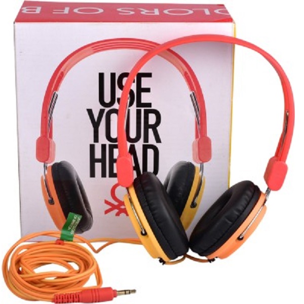 United Colors Of Benetton X006HD Stereo Dynamic Wired Headphones